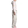 Zakelijke Engelse Hoodie met rits “Off White” 788243TQVH69016