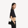 Zwart mobieltje-etui voor dames in Hourglass-model