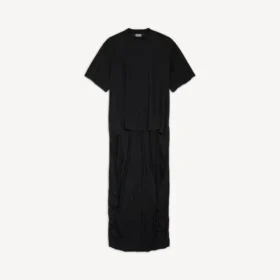 Zwart T-shirt met treintje voor dames