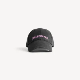 Zwarte DIY Balenciaga-pet voor heren