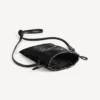 Zwarte shopper met telefoonhouder voor heren