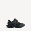 Zwarte Track-sneaker voor dames