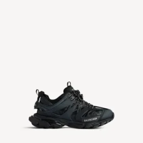 Zwarte Track-sneaker voor dames