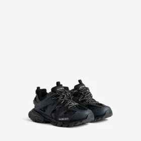 Zwarte Track-sneaker voor dames