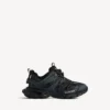 Zwarte Track-sneaker voor heren