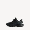 Zwarte Track-sneaker voor heren