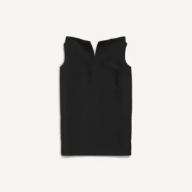 Zwarte vareuse-jurk voor dames