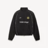 Zwarte voetbaljas voor heren