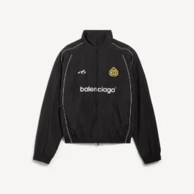 Zwarte voetbaljas voor heren